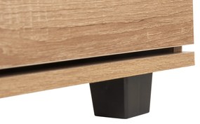 Συρταριέρα Μελαμίνης Thorgan 4 Συρτάρια-Sonama Χρώμα 80x40x83Υεκ