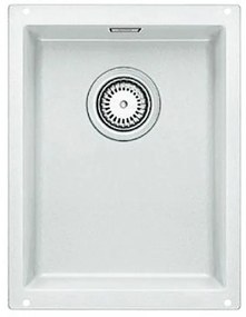 Blanco Subline-U 320-U White SILGRANIT™ PuraDur™ Γρανιτένιος Νεροχύτης Υποκαθήμενος με 1 Γούρνα 35x46 cm