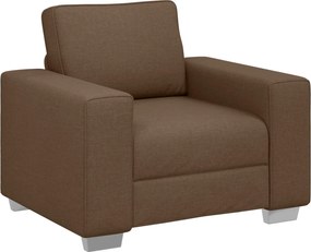 vidaXL Καθίσμα Σαλονιού Καφέ 100 cm ύφασμα
