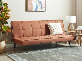 Καναπές κρεβάτι Berwyn 1989, Κόκκινο, 77x168x90cm, 24 kg, Πόδια: Μέταλλο | Epipla1.gr