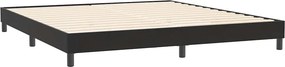 vidaXL Box Spring Κρεβάτι χωρίς στρώμα Μαύρο 200x220 cm Βελούδινο