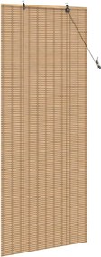 vidaXL Ρόλερ με κουρτίνες Φύση 80 x 220 cm Μπαμπού