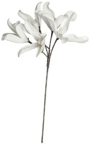 Λουλούδι Διακοσμητικό LOL9832K6 83cm White Espiel Πλαστικό