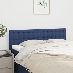 vidaXL Κεφαλάρια Μπλε 144x5x78/88 εκ. Ύφασμα