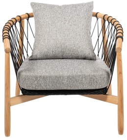 Armchair S Line lounge με μαξιλάρι S3019-71N3