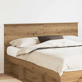 vidaXL Κεφαλάρι με κεφαλάρι Artisan Oak 160 cm Επεξεργασμένο ξύλο