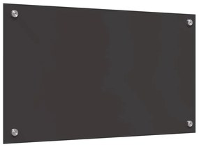vidaXL Κουζίνα Πλακάκι Σκοινί Σκούρο Γκρι 70x40x0,6 εκ. Σκληρυμένο Γυαλί