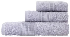 Πετσέτα Oasis Light Grey Nima Προσώπου 50x90cm 100% Cotton