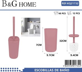 Βουρτσάκι τουαλέτας - Πιγκάλ - Pink - 21732