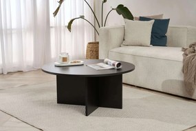 Coffee Table Soleil - Wood Black Wood Black