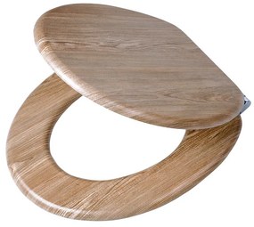 Καπάκι Λεκάνης Scaffold Wood Look 252022546 Mdf 43,3x37,7x5,5cm Oak Tiger Mdf
