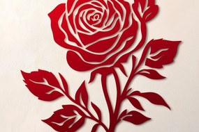 Σετ των 3 Intra απο ξύλο plywood 3mm-4mm πάχος - Cricut Valentine Rose  Cut  Δίασταση 4x4 cm INTRAFABR-112864329