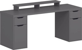Γραφείο Ανθρακί BAAA 180x60x75