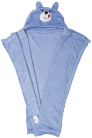 Κουβέρτα Fleece με κουκούλα Αγκαλιάς 76x100 81  Viopros