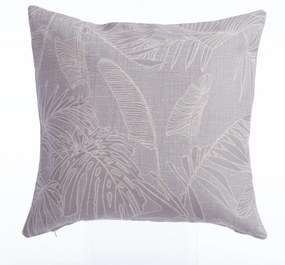 Μαξιλάρι Διακοσμητικό (Με Γέμιση) Grow Grey Nef-Nef Homeware 50X50 Βαμβάκι-Πολυέστερ