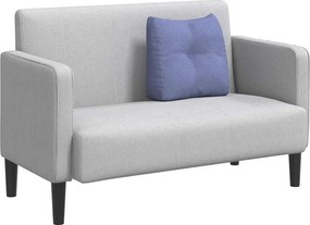vidaXL Μαξιλάρι Πλάτης Μπλε τζην 45 x 24 x 50 εκ ύφασμα