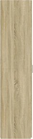 vidaXL Ντουλάπι Sonoma Δρυς 50x42,5x185 εκ. από Επεξεργασμένο Ξύλο