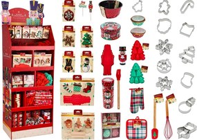 ΕΡΓΑΛΕΊΑ ΚΟΥΖΊΝΑΣ DISPLAY CHRISTMAS 321PCS