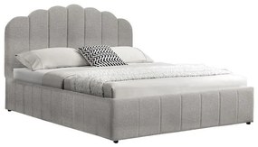 Κρεβάτι Tatiana (Για Στρώμα 160x200cm) 234-000001 Με Αποθηκευτικό Χώρο 218x175x122cm Grey Διπλό