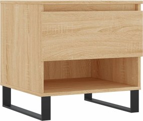 vidaXL Τραπέζια Σαλονιού 2 τεμ. Sonoma Δρυς 50x46x50 εκ. Επεξεργ. Ξύλο