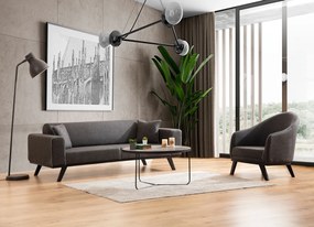 3-Seat Sofa-Bed Leon 3 Seater - Anthracite Anthracite