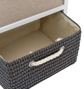 vidaXL Συρταριέρα με 4 Συρτάρια Ξύλινη