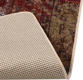 vidaXL Χαλί Runner MARSA Πολύχρωμο 100 x 150 cm Πολυέστερ και PVC