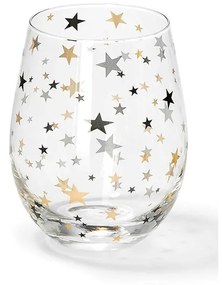 Ποτήρι Νερού - Κρασιού Stardust 243005 10x10x12cm Multi Philippi Glass