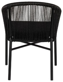 ΠΟΛΥΘΡΟΝΑ ΚΗΠΟΥ ARTELIBRE KAGERA ΜΑΥΡΟ ΑΛΟΥΜΙΝΙΟ/RATTAN 45X42X84CM