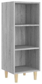 vidaXL Ντουλάπι Γκρι sonoma 34,5x32,5x90εκ. από Επεξεργασμένο Ξύλο