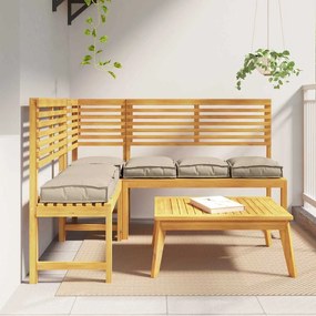vidaXL Μαξιλάρι παλέτας για κάθισμα 6 pcs Taupe 40 x 40 x 8 εκ.