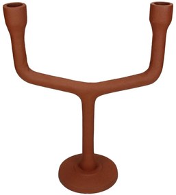 Κηροπήγιο ArteLibre Φυσικό Αλουμίνιο 23.5x10x28.5cm-05152942