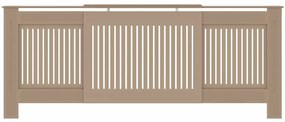 vidaXL Κάλυμμα Καλοριφέρ 205 εκ. από MDF