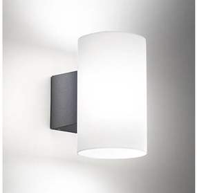 Απλίκα Φωτιστικό Τοίχου LED 11,5W IP54 3000K Bianca Zafferano-LD0180G3-Γκρι LD0180G3