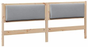 vidaXL Κεφαλάρι Άλλο Καφέ 200 cm Μασίφ ξύλο πεύκου