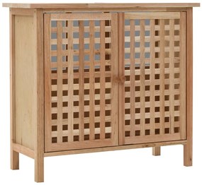 vidaXL Έπιπλο Μπάνιου 66 x 29 x 61 εκ. από Μασίφ Ξύλο Καρυδιάς