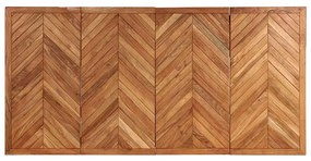 vidaXL Τραπεζαρία Κήπου 180 x 90 x 75 εκ. από Μασίφ Ξύλο Ακακίας