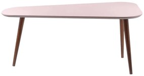 Τραπεζάκι Σαλονιού Atria 100x56,5x43cm Φ6 Beige 863-82-021 Mdf,Ξύλο