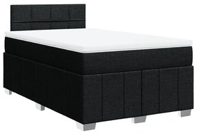 ΚΡΕΒΑΤΙ BOXSPRING ΜΕ ΣΤΡΩΜΑ ΜΑΥΡΟ 120X190 ΕΚ. ΥΦΑΣΜΑΤΙΝΟ 3287009