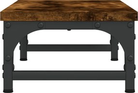 vidaXL Βάση Οθόνης Καπνιστή Δρυς 55x23x14 εκ. από Επεξεργασμένο Ξύλο