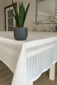 Stewehome Τραπεζομάντηλο με σχέδιο λινάτσας από πολυεστέρα με ορθογώνιο σχήμα 140x180 cm