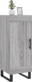 vidaXL Ντουλάπι Γκρι Sonoma 34,5x34x90 εκ. από Επεξεργασμένο Ξύλο