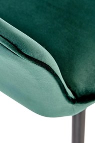 H107 bar stool, color: dark green DIOMMI V-CH-H/107-C.ZIELONY