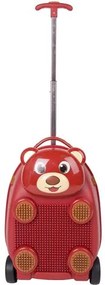 Παιδική Βαλίτσα Zoolittle Trolly Bear με Τουβλάκια