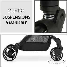 Καροτσάκι Mωρού Hauck Μαύρο