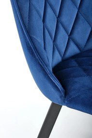 K450 chair color: dark blue DIOMMI V-CH-K/450-KR-GRANATOWY