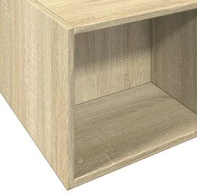 vidaXL Πλαίσιο Κρεβατιού Sonoma Δρυς 160x200 εκ. Επεξεργασμένο Ξύλο