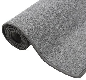 vidaXL Χαλί Διάδρομος Σκούρο Γκρι 80 x 250 εκ.