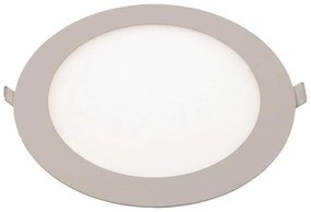 Φωτιστικό Χωνευτό Slim LED 18W Σατινέ EUROLAMP 145-68412