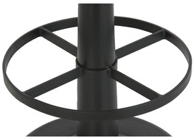 Σκαμπό Home ESPRIT Δέρμα Σίδερο